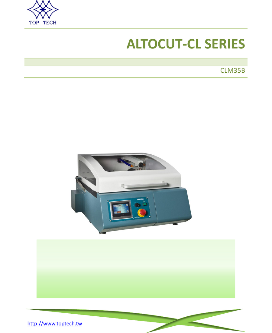 Altocut Clm35b Cutting Machine