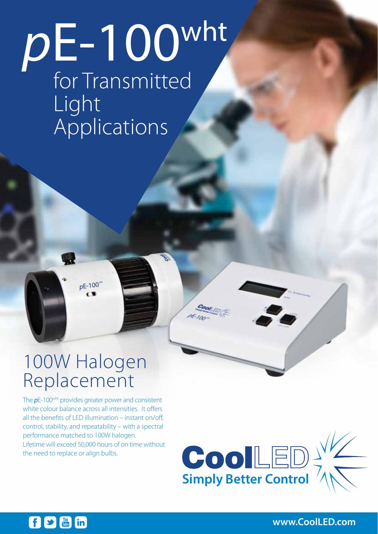 Pe 100wht Transmitted Light