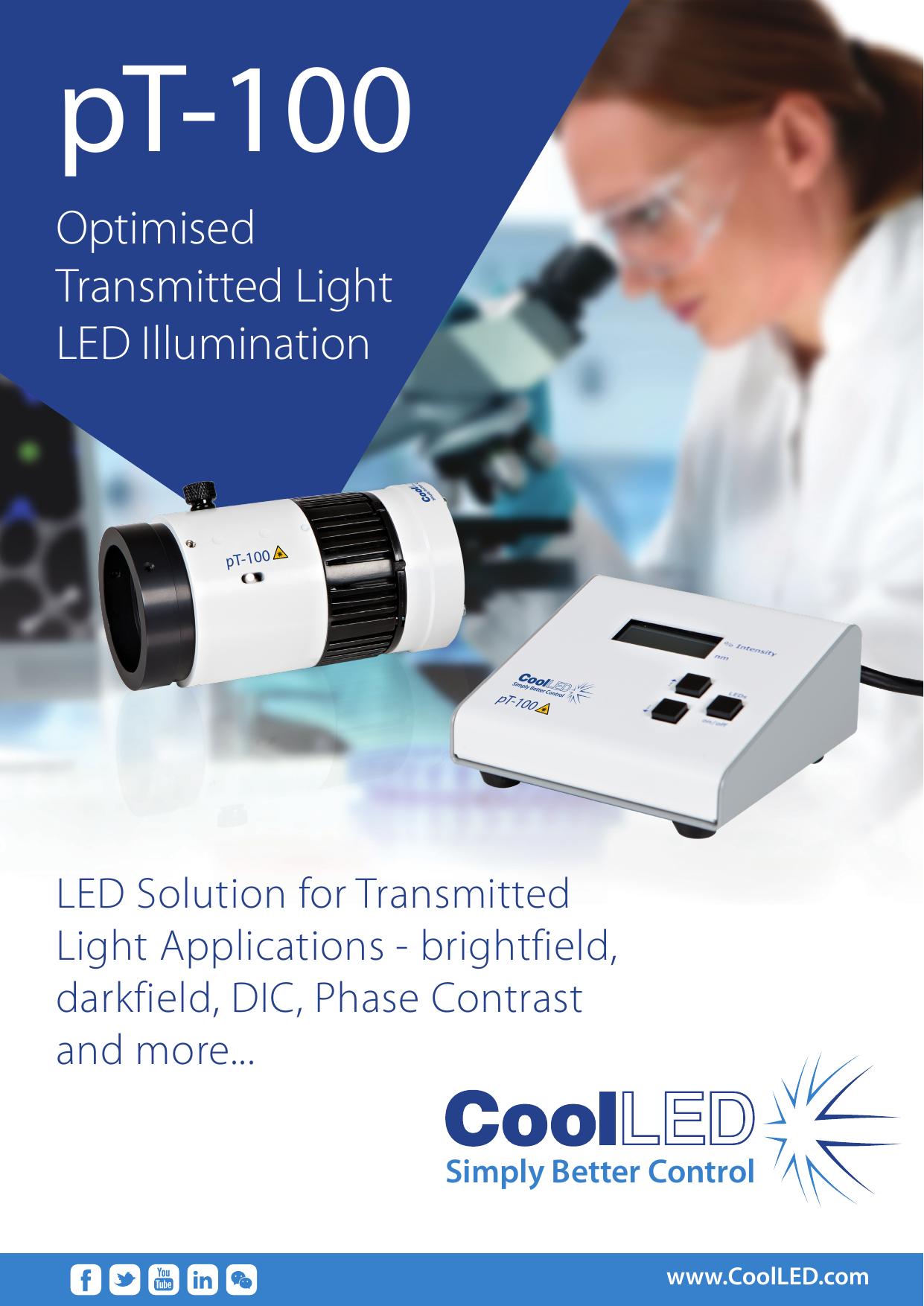 Pt 100 Transmitted Light