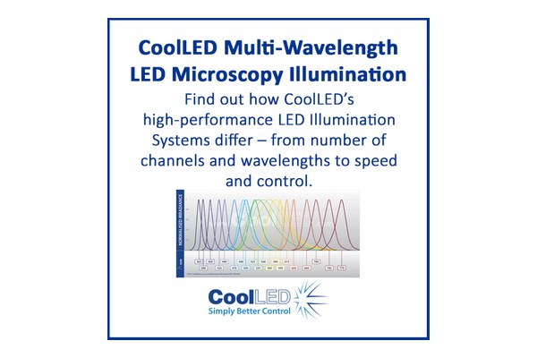CoolLED Multi-Wavelength LED Microscopy Illumination