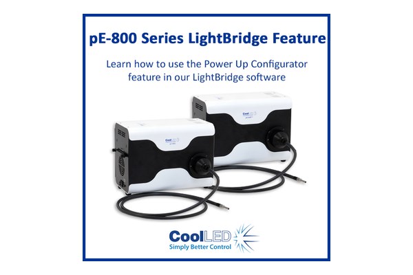 pE-800 Series LightBridge Power-Up Configurator