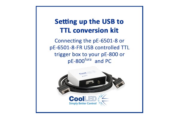 Setting up the USB-to-TTL conversion kit