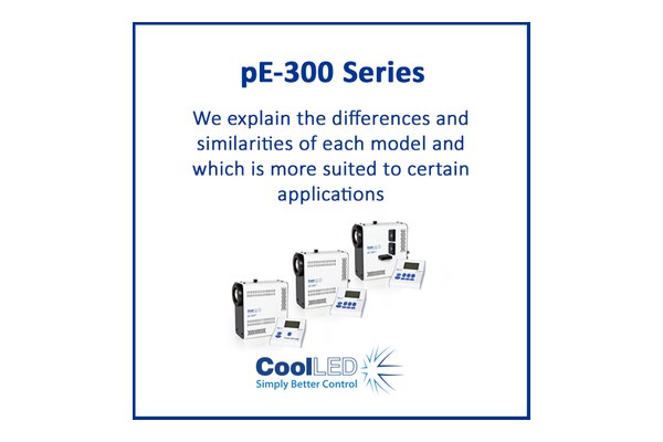 Shining a light on the pE-300 Series