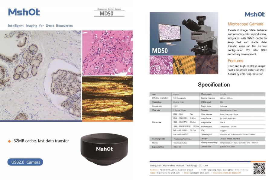 Microscope Camera Md50