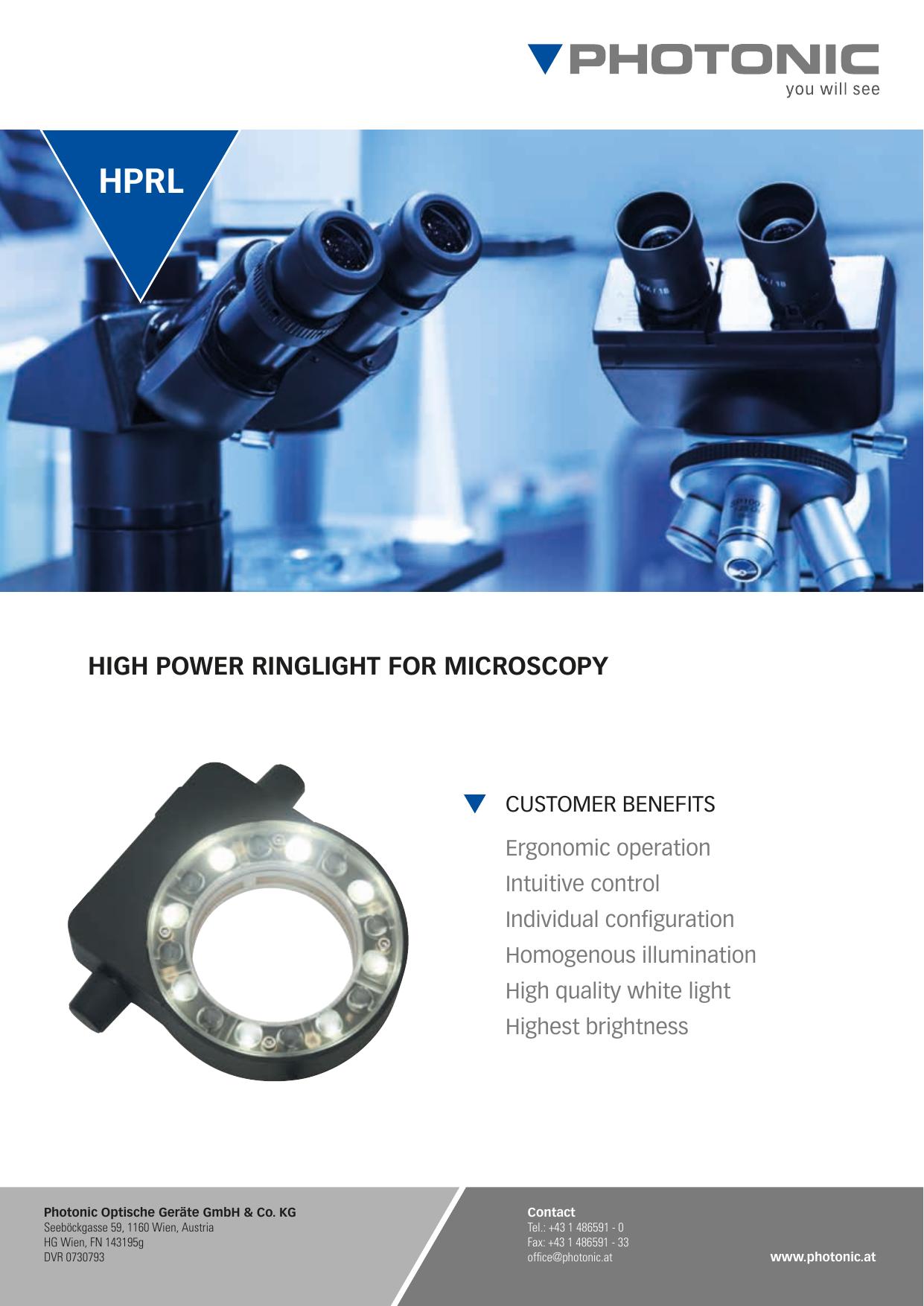 High Power Ringlight
