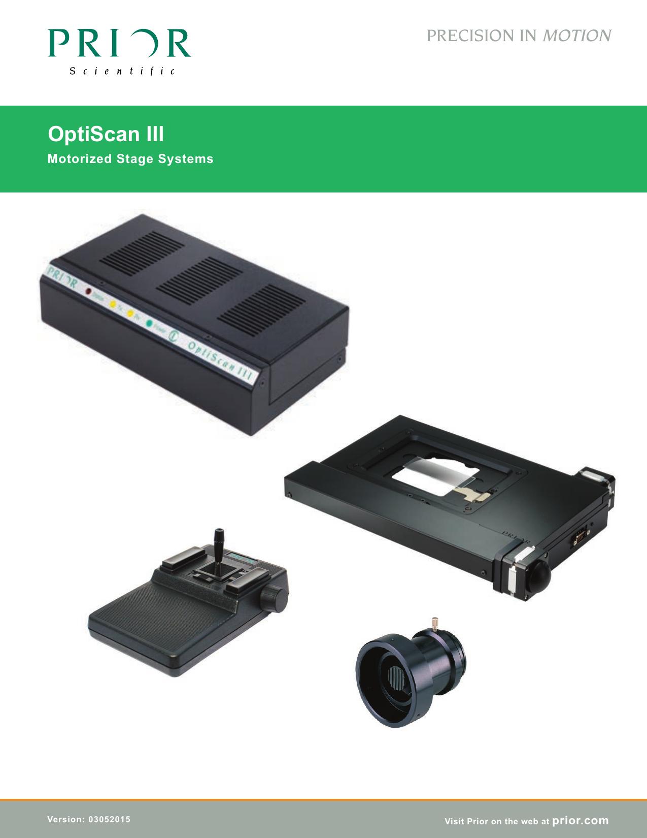 Prior Optiscan Iii