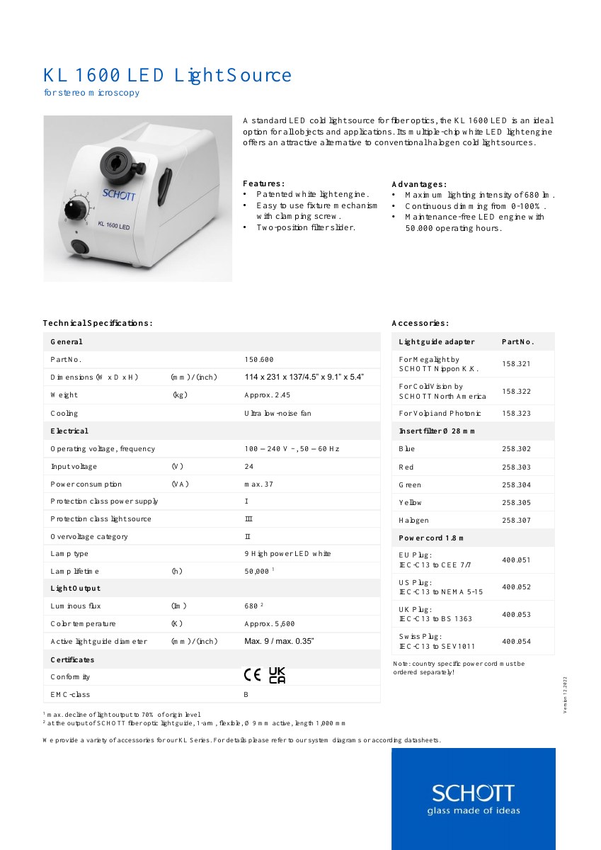 Kl 1600 Led